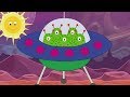 5 Little Men in a Flying Saucer, Nursery rhyme for babies and toddlers