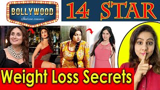 Bollywood Secrets of Weight Loss Transformation | 14 Top Indian Celeb Weight Loss Diet plan