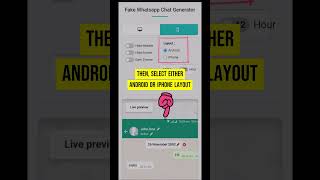 How to Create Fake WhatsApp Chat #whatsapp #whatsappchat screenshot 5