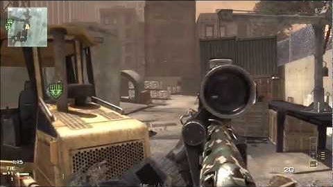 MW3: Flawless dragunov-Search &Destroy (11-0)