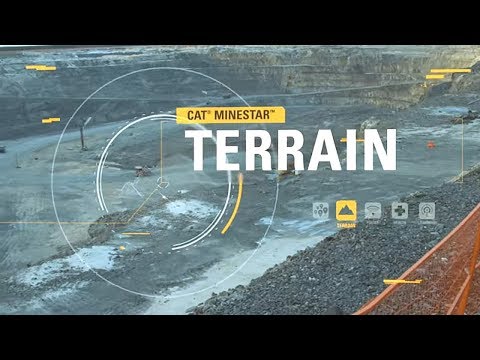 Cat MineStar Terrain: Precision Guidance and Material Tracking