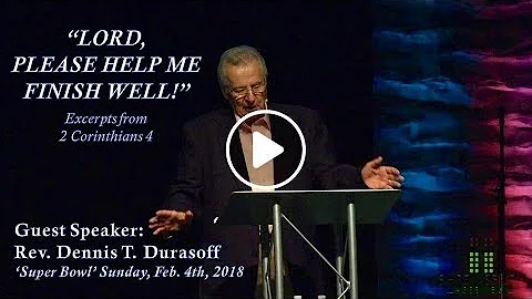Guest Speaker: Rev. Dennis T. Durasoff - February ...