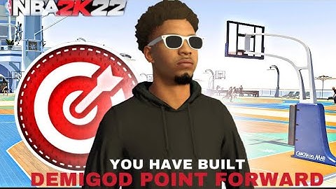 MY FIRST OFFICIAL BUILD ON 2K22 CURRENT GEN!! POINT FORWARD+SHARP TAKE