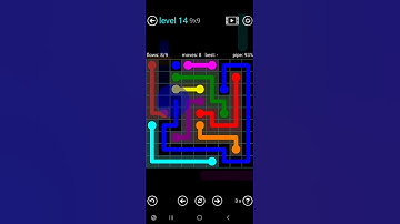 How To Solve Flow Free Blue Pack Level 14 9x9 Board Hard Walk Through Solution Walkthrough