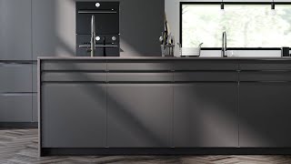 Get familiar with UPPLÖV kitchen fronts in anthracite