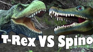 T-REX VS SPINOSAURUS- Dino Duels Ep. 3