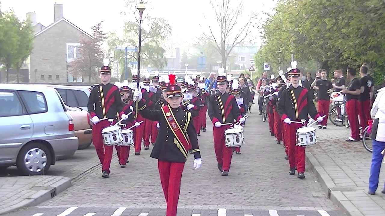 Jong Oranje IJsselmuiden, reveille Koningsdag 2014
