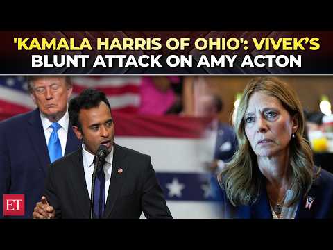 'Kamala Harris of Ohio': GOP Vivek Ramaswamy takes swipe at Amy Acton alongside Trump