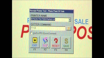 B) POS Software setup - Printer, Pole Display & Cashdrawer by RescueGeeks.com