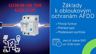 Základy k obloukovým ochranám (AFDD)