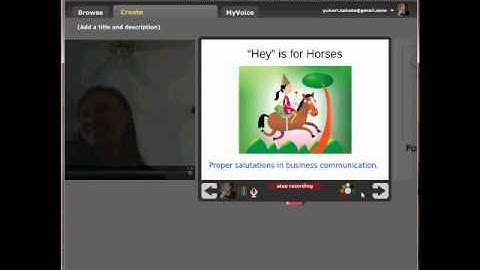 Creating Group Presentations From a Distance: Part 1 VoiceThread.com