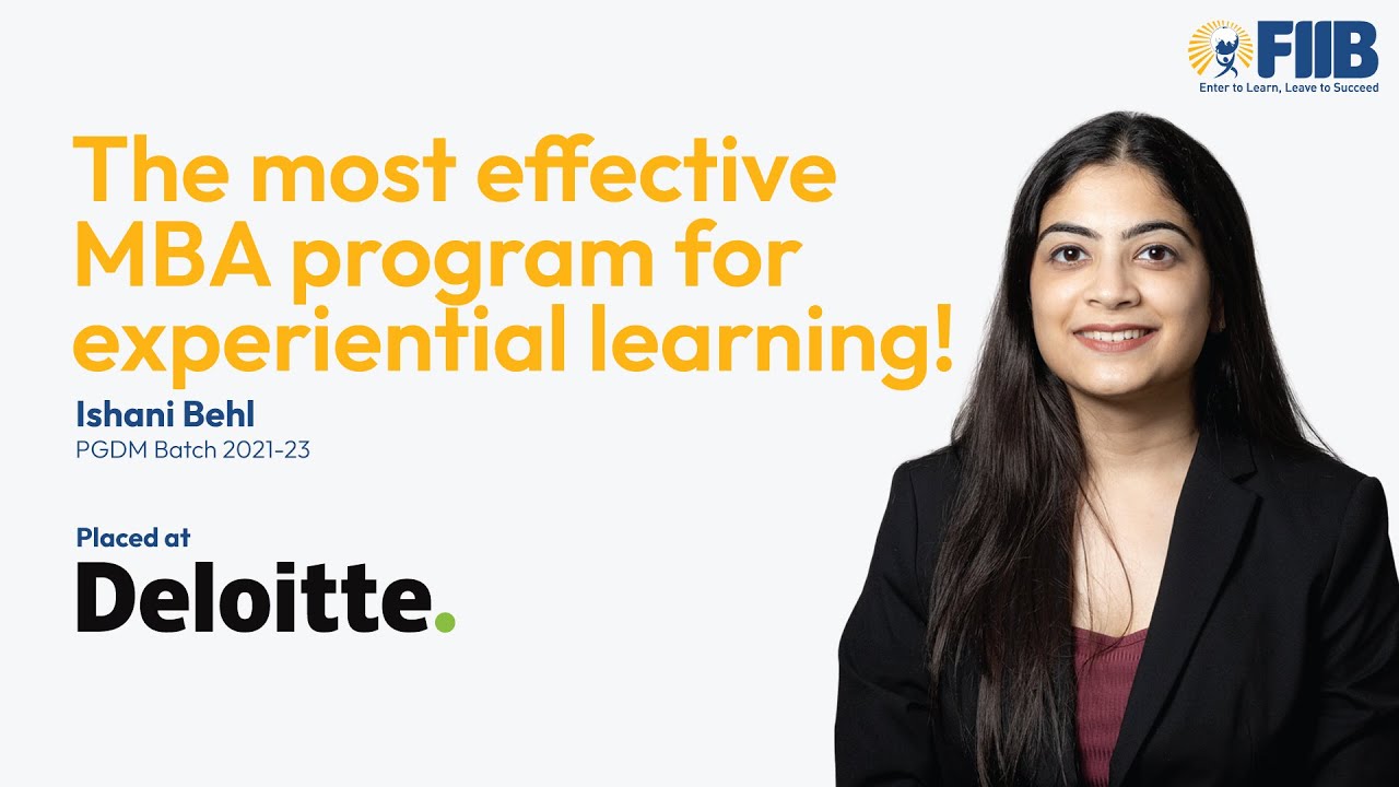 MBA Placement: Ishani Behl Placed at Deloitte
