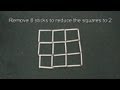 Matchstick Puzzle with solution 1 - Tutorial