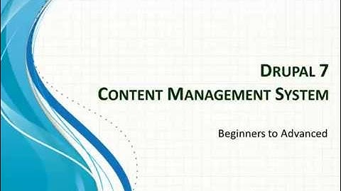 DRUPAL 7 -- Beginners to Advanced. 100% Discount coupon