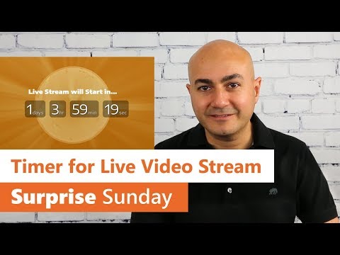 Add a Countdown Timer to your Live Video Stream with OBS Studio
