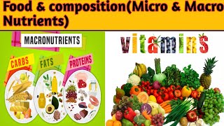 dietary assesment of food | nutritional analysis of food | food composition