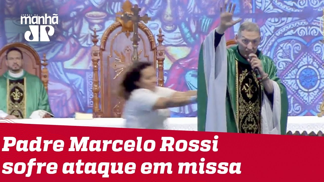 josias de souza gazeta 'Estou ótimo', diz Padre Marcelo Rossi após ser empurrado de altar durante celebração