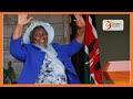 President-Elect William Ruto’s mother arrives at Kasarani Stadium for the inauguration ceremony