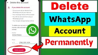 How to Delete Your WhatsApp Account Permanently: Step-by-Step Guide Update