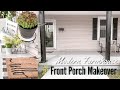 MODERN FARMHOUSE FRONT PORCH MAKEOVER: TOTAL TRANSFORMATION| BUDGET FRIENDLY| THE LIFE OF COURTNEY