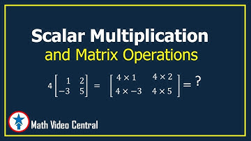 Scalar Multiplication and Matrix Operations | Pre-calculus | Math Video Central