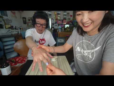 【ASMR】まさよし兄にハンドマッサージしてみた🙌 I gave Masayoshi brother a hand massage