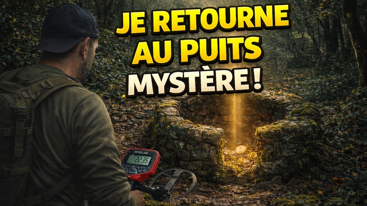RETOUR AU PUITS MYSTÈRE 😱 Encore des trouvailles en détection