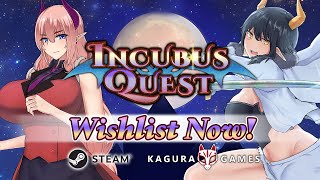 Incubus Quest - Official Trailer
When the succubi’s ambush almost annihilates all of the incubi, a miracle happens and you’re able to fight them back. It’s now up to you to finally end this feud between the races and bring peace back to the land!
Incubus Quest on Kagura Games Store: https://www.kaguragames.com/product/incubus-quest/
Incubus Quest on Steam: https://store.steampowered.com/app/2429890/Incubus_Quest/
Follow us:
Steam: https://store.steampowered.com/publisher/Kagura
Steam Group: https://steamcommunity.com/groups/kaguragames
Twitter: https://twitter.com/KaguraGames
Facebook: https://facebook.com/kaguragames
Instagram: https://www.instagram.com/kagura.games/
Discord: https://discord.gg/kaguragames
Website: https://www.kaguragames.com https://kagura.games/ Incubus Quest - Official Trailer