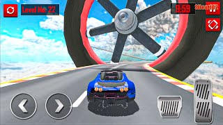 Mega Ramp Car Stunts Racing Impossible Tracks 3D #32 - Android Gameplay