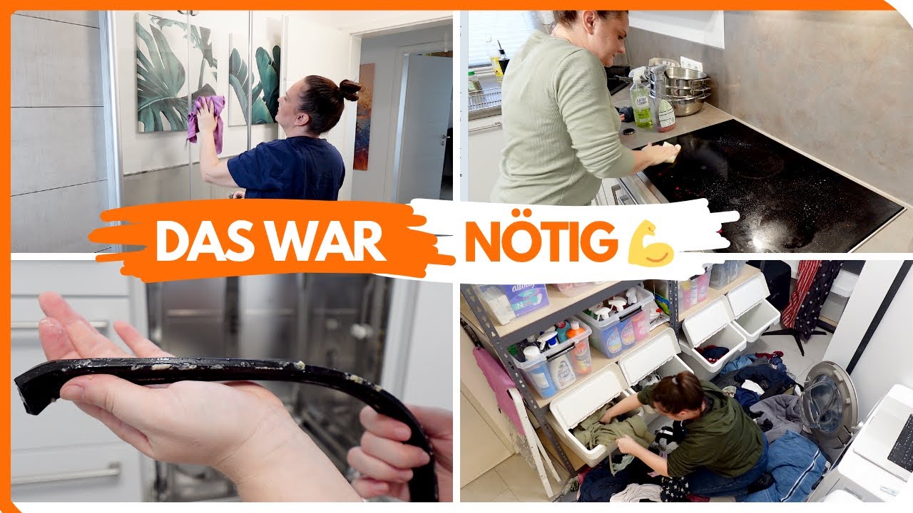 Nichts bleibt liegen – Putzmarathon durchs ganze Haus 💪🧽🏠