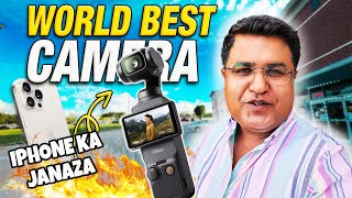 Got World Best Vlogging Camera ?| Osmo Pocket 3 vs Iphone 15 | Imtiaz Chandio