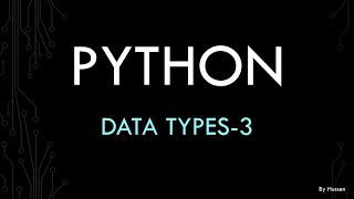 Famous Python - Data Types-3 (Boolean, set()) Net Worth