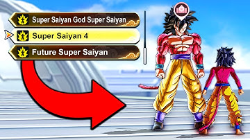 Dragon Ball Xenoverse 2 - New CAC Super Saiyan 4 Transformation Skill Training (Mod)