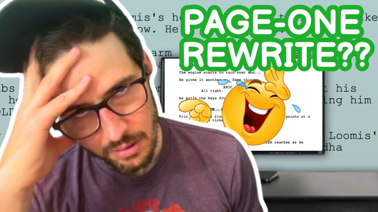 Script Rewrites Rewrite Your Screenplay Like a Pro | Screenwriting Advice & Tips - YouTube