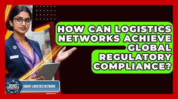 How Can Logistics Networks Achieve Global Regulatory Compliance? - Smart Logistics Network