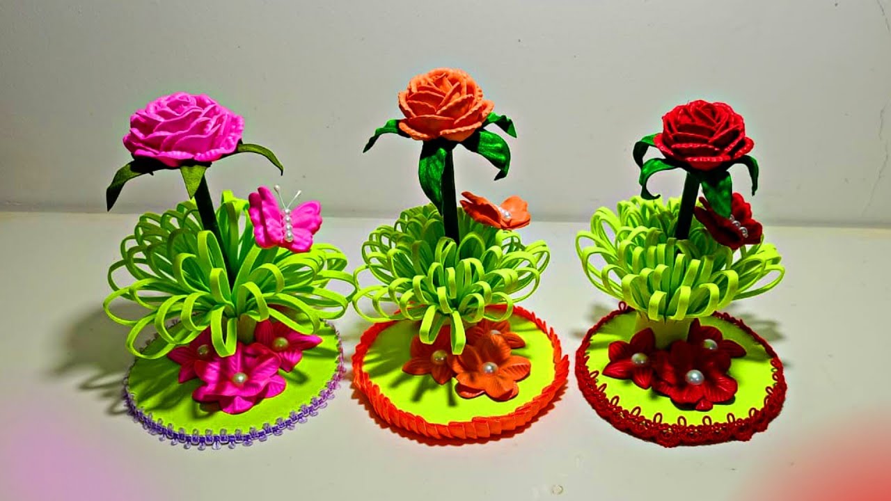 Porta Caneta - Flor em EVA !!