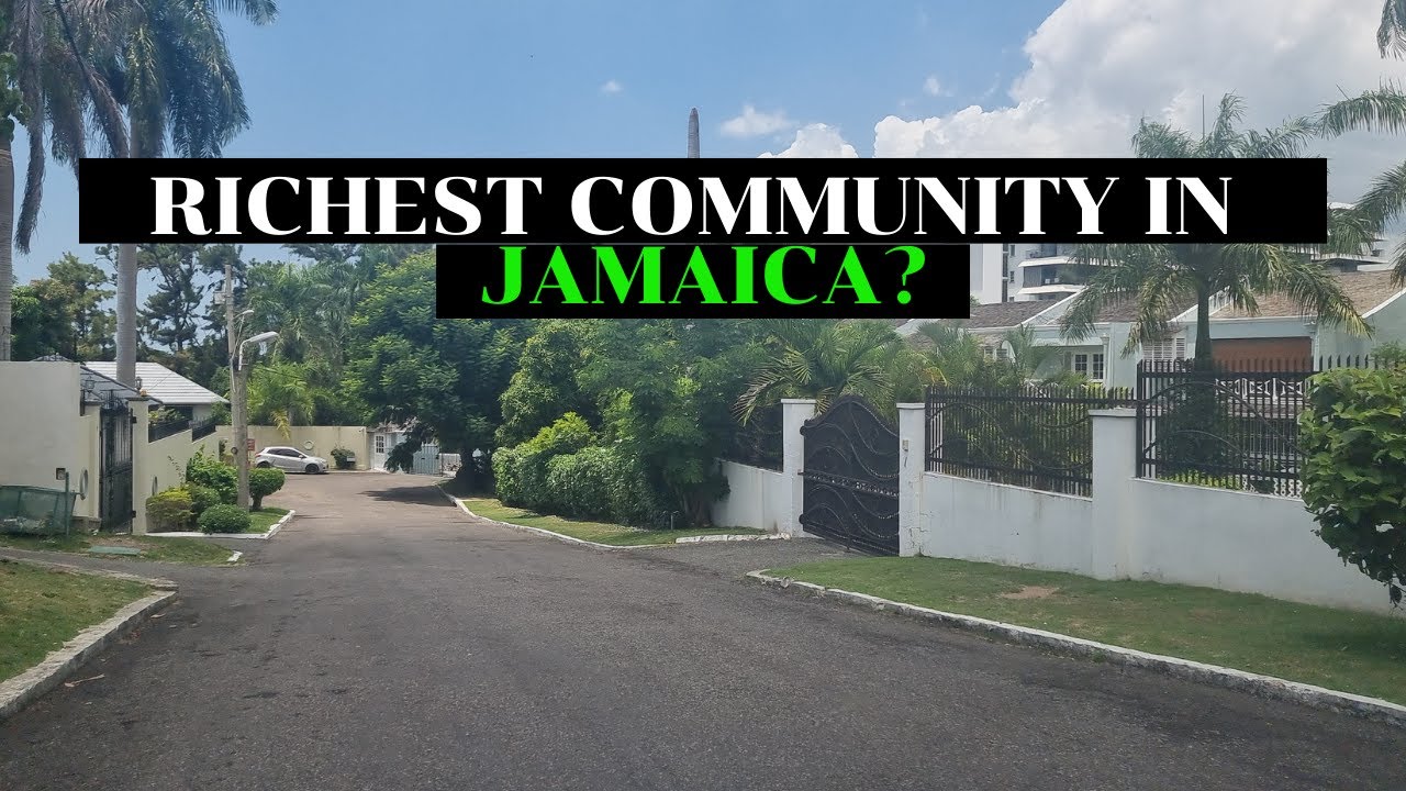 THE RICHEST COMMUNITY IN JAMAICA? MANOR PARK MANOR COURT MEWS