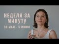 30 МАЯ - 5 ИЮНЯ • НЕДЕЛЯ за МИНУТУ • Таро Прогноз на Неделю • Diva V.S