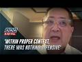 Suntay insists he was taken out of context over lewd remarks on Anne Curtis | ANC