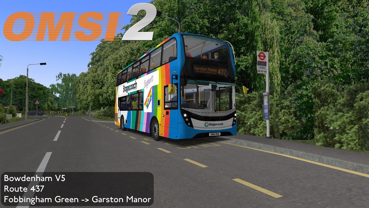 OMSI 2 - Bowdenham V5 Route 437 to Garston Manor