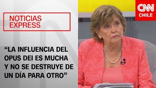 María Olivia Mönckeberg analiza reformas del papa Francisco al Opus Dei