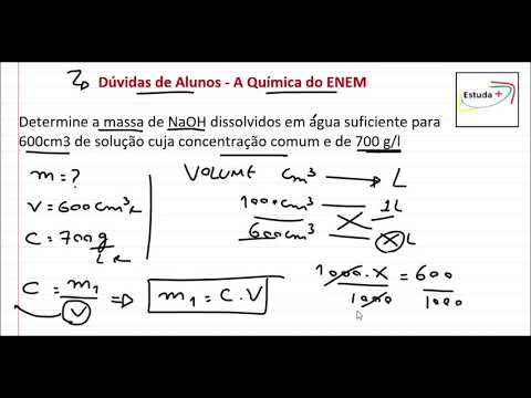 Vídeo: Como Encontrar A Massa De Um Soluto