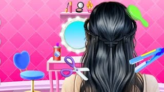 Fashion Hair style Girls Makeup Game iOS and Android GamePlay screenshot 1
