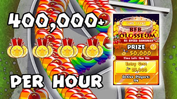 The EASIEST Way to Gain Medallions In Bloons TD Battles... (400,000 Meds/Hour) | BTD Battles
