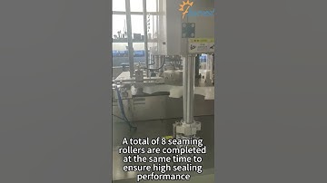 High-Speed Double Head Servo Seamer - Perfect for Food & Beverage Can Production #shorts #cansealer