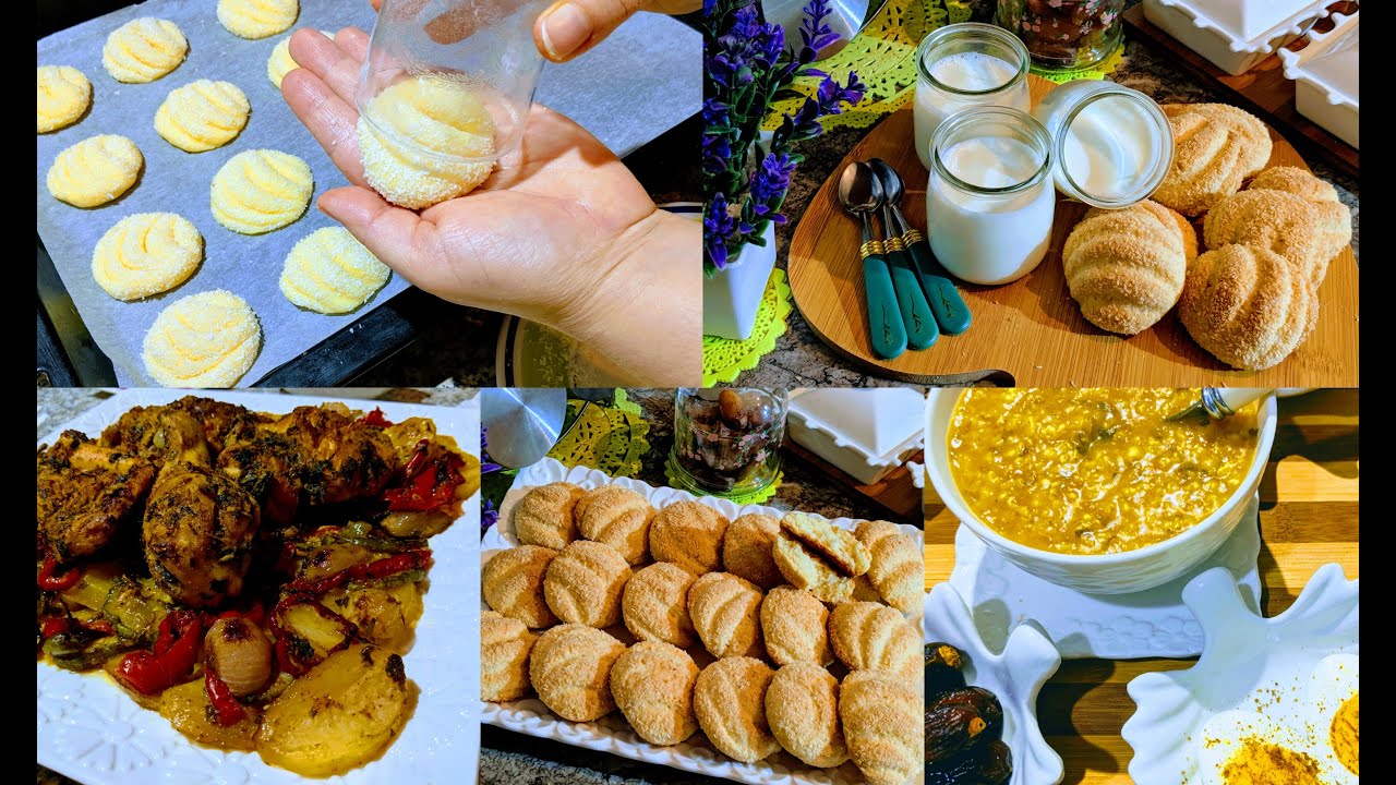 روتين بلا زواق جدول يوم كامل افكار بسيطة واقتصادية بيسكوي بلا زبدة لشرب الشاي+غدا+عشا صحي