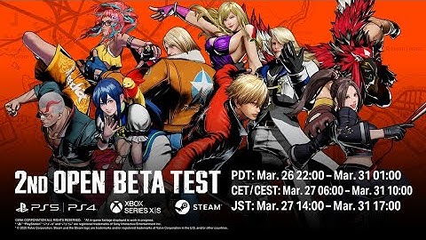 Fatal Fury: City of the Wolves - Open Beta Test 2 Incoming!!