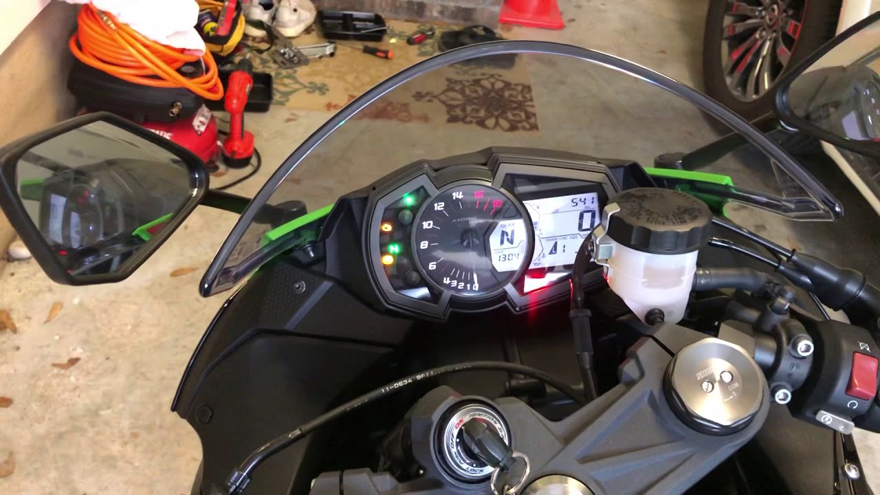 TST Industries relay not working in 2020 ZX6R Pt2 YouTube