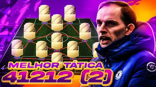 FIFA 22 - MELHOR TÁTICA INSANA 41212(2) ATUALIZADA ULTIMATE TEAM!