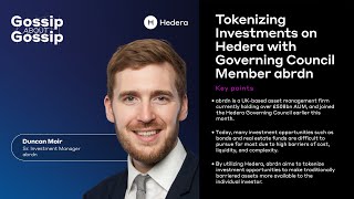 Gossip about Gossip: Tokenizing Investments on Hedera with Governing Council Member abrdn